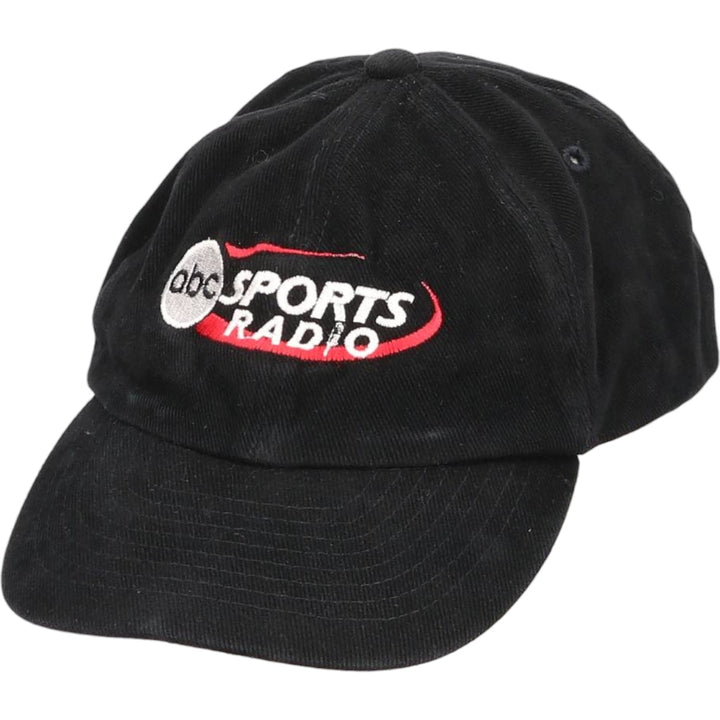 Vintage 90'S MOHR'S abc SPORTS Radio 6-Panel Cap, One Size Fits Most unclear black type Vintage Second Hand
