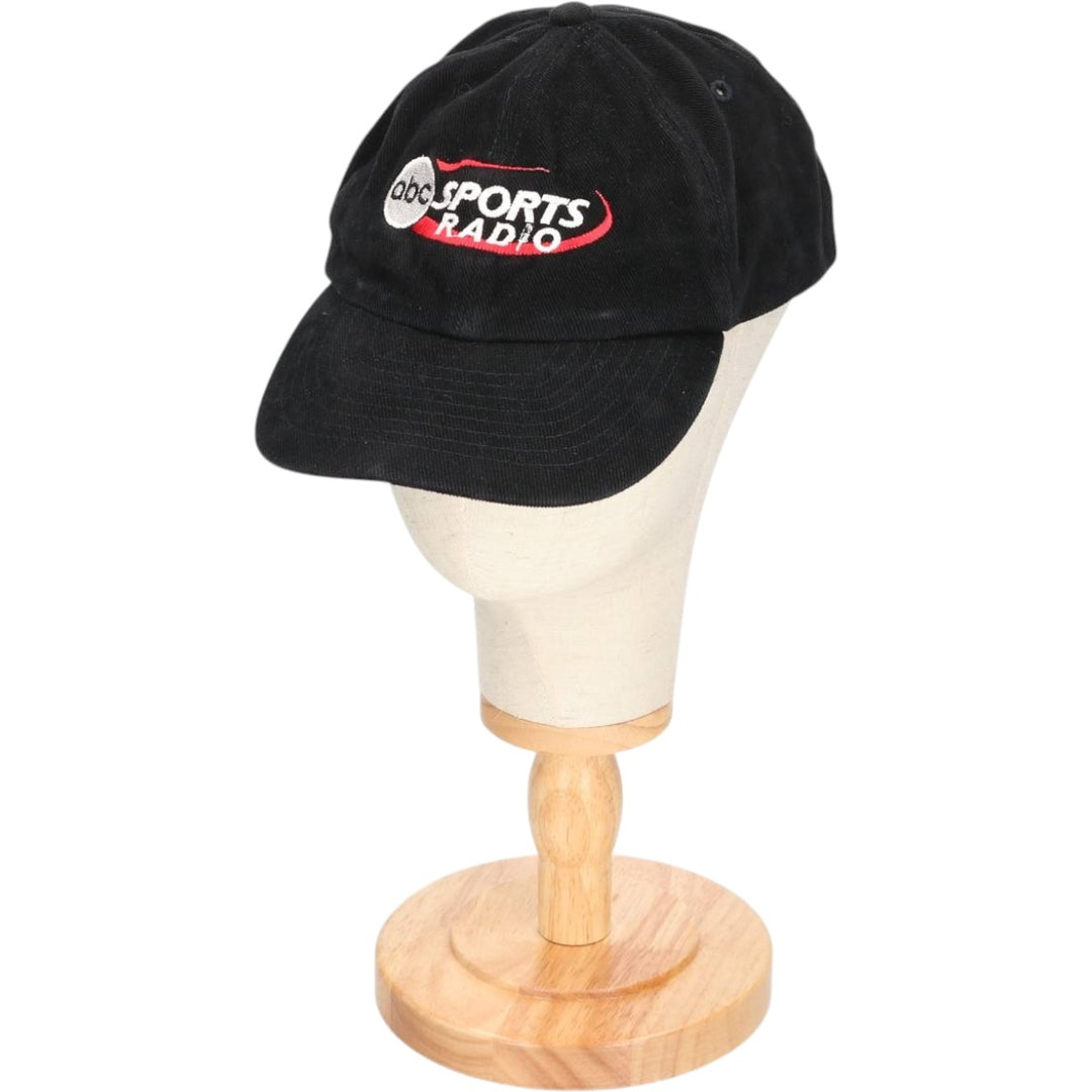 Vintage 90'S MOHR'S abc SPORTS Radio 6-Panel Cap, One Size Fits Most unclear black type Vintage Second Hand