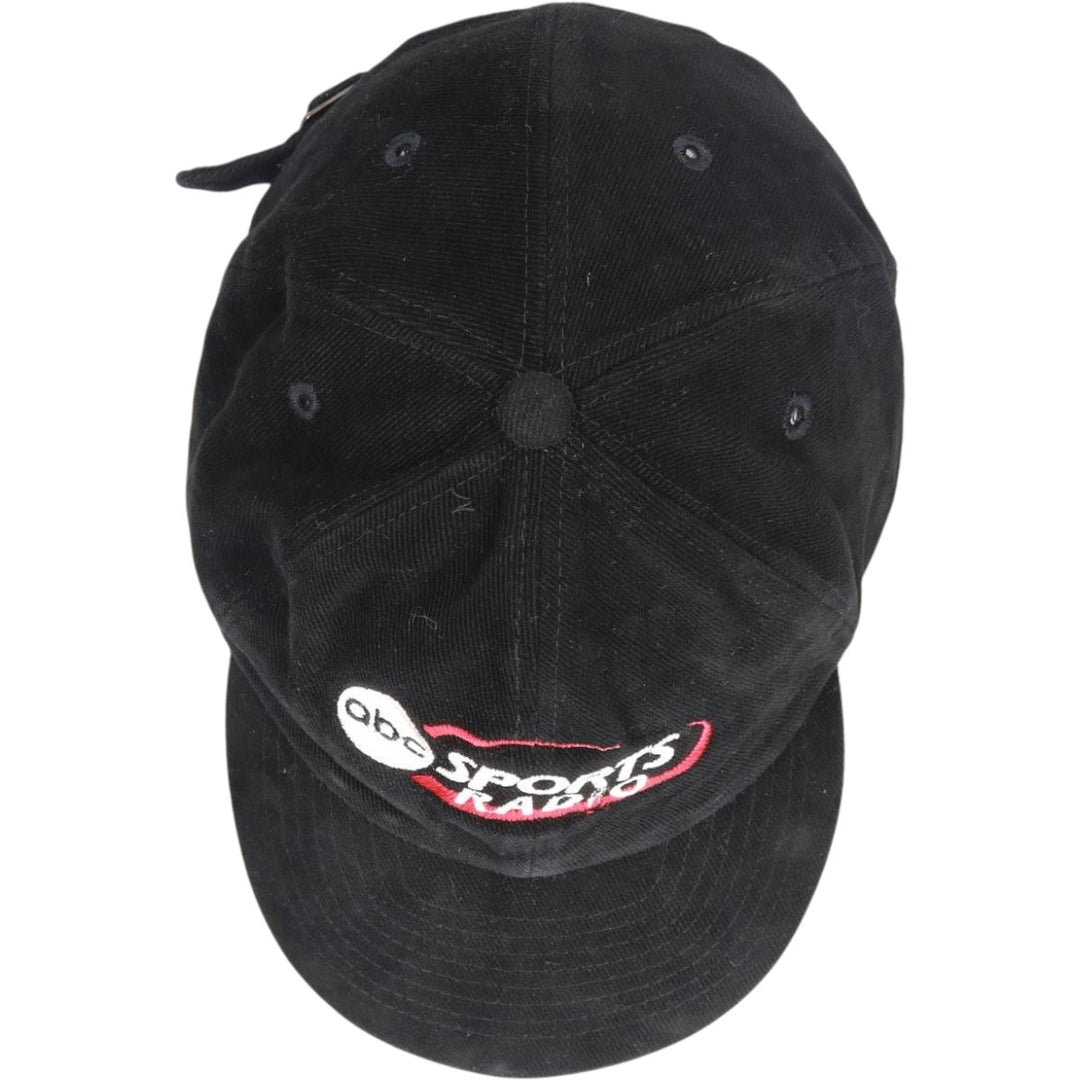 Vintage 90'S MOHR'S abc SPORTS Radio 6-Panel Cap, One Size Fits Most unclear black type Vintage Second Hand