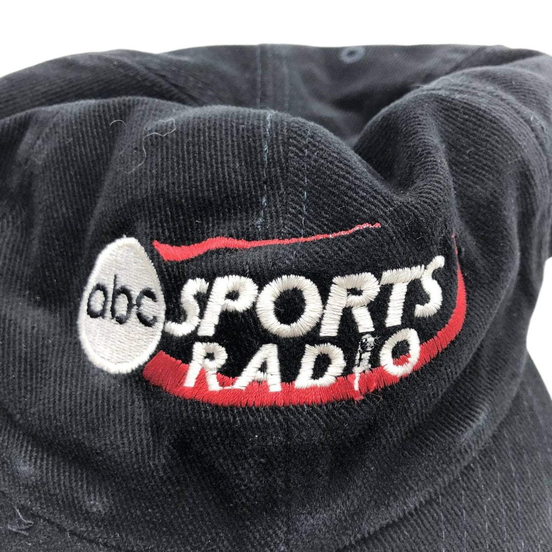 Vintage 90'S MOHR'S abc SPORTS Radio 6-Panel Cap, One Size Fits Most unclear black type Vintage Second Hand