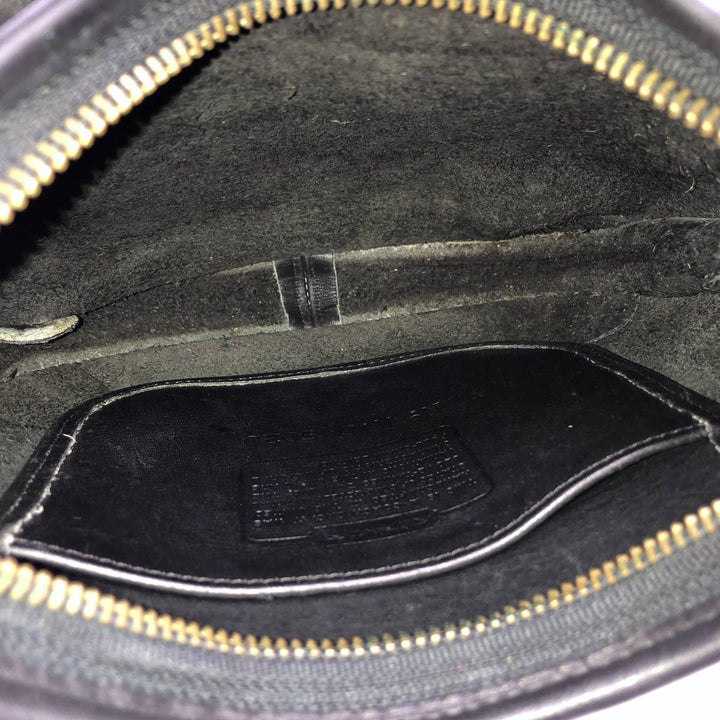 80's Coach COACH OLD COACH Old Coach Shoulder Bag Made in USA Vintage genuine leather black type Vintage Second Hand