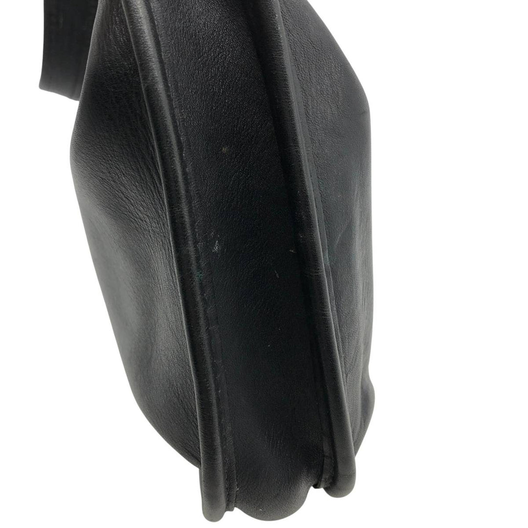 80's Coach COACH OLD COACH Old Coach Shoulder Bag Made in USA Vintage genuine leather black type Vintage Second Hand