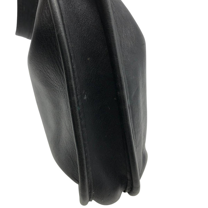 80's Coach COACH OLD COACH Old Coach Shoulder Bag Made in USA Vintage genuine leather black type Vintage Second Hand