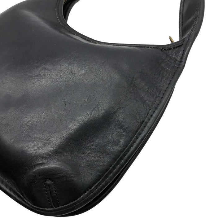 80's Coach COACH OLD COACH Old Coach Shoulder Bag Made in USA Vintage genuine leather black type Vintage Second Hand