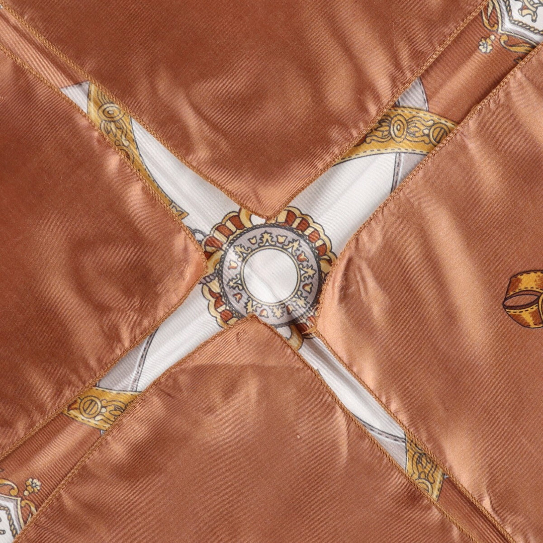 allover scarf polyester Beige type Vintage Second Hand