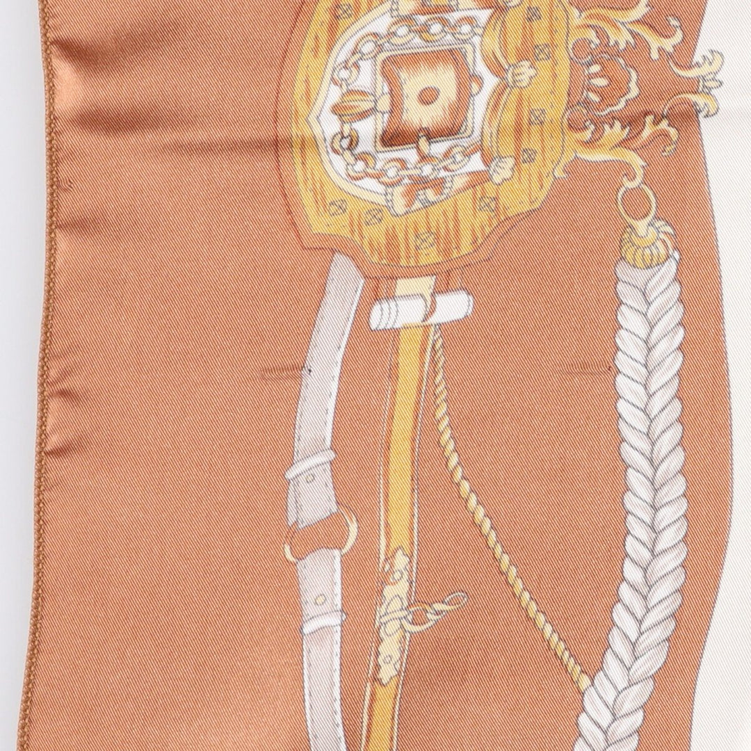 allover scarf polyester Beige type Vintage Second Hand