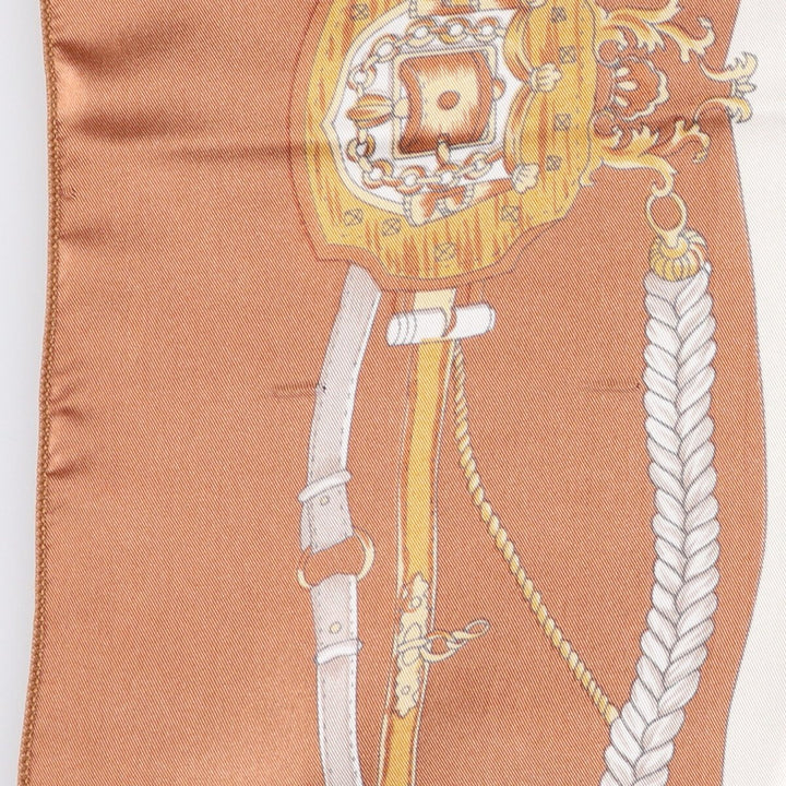 allover scarf polyester Beige type Vintage Second Hand