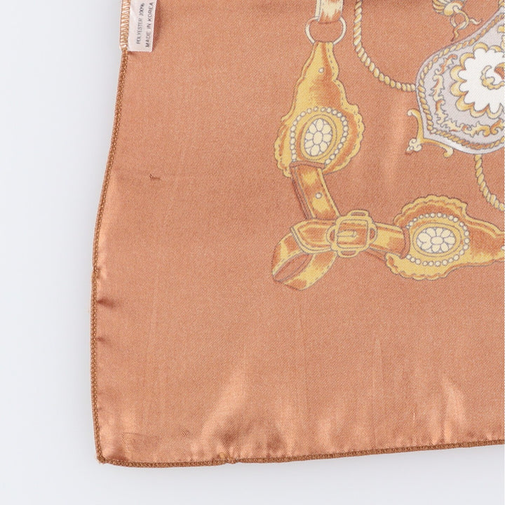 allover scarf polyester Beige type Vintage Second Hand