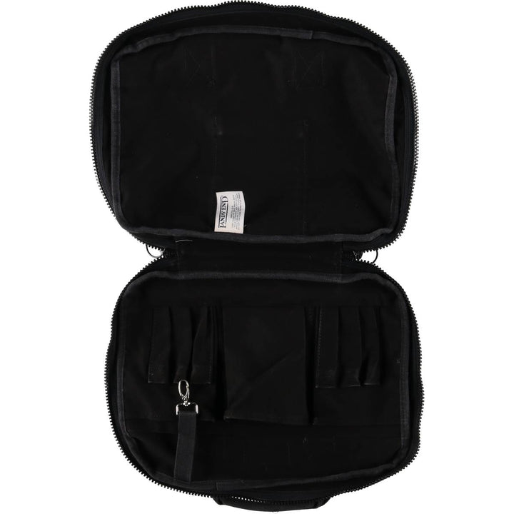 LANDS' END Shoulder Bag Made in USA unclear black type Vintage Second Hand