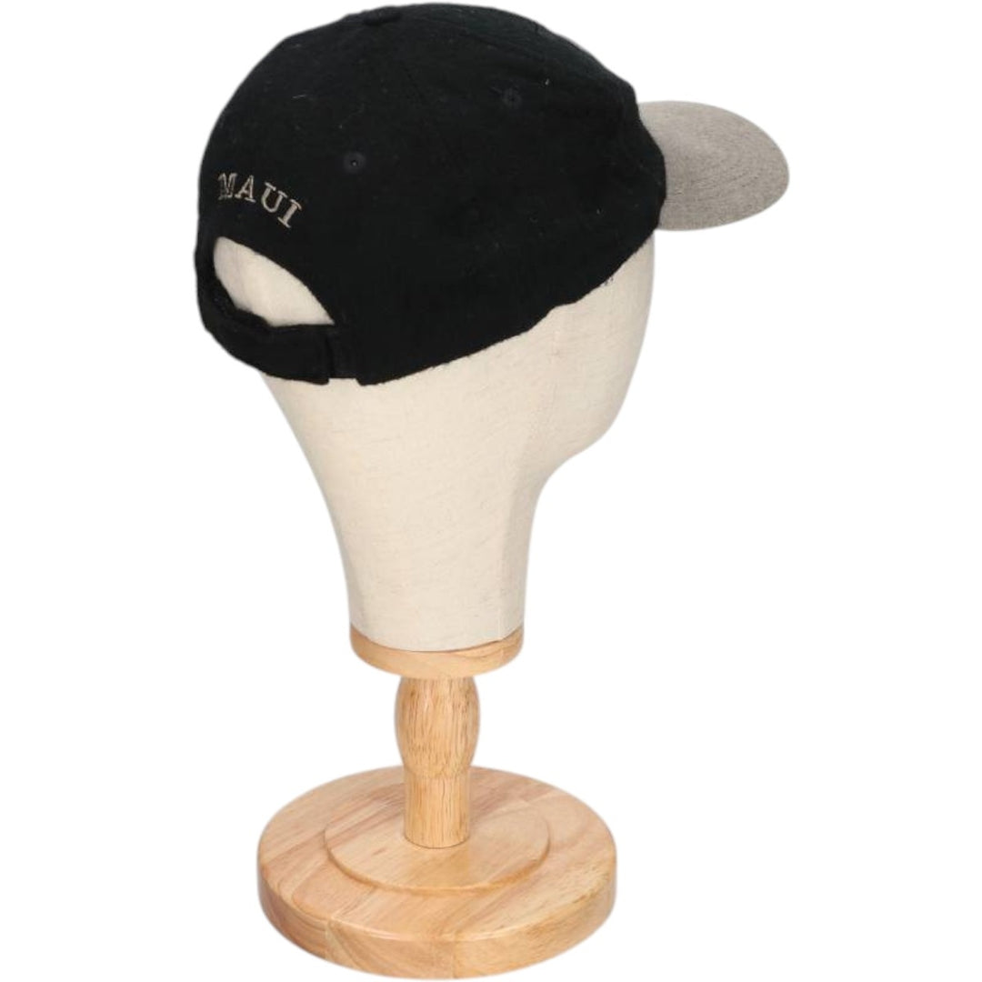 Vintage 90'S Planet Hollywood two-tone metal logo baseball cap, one size fits all. acrylic black type Vintage Second Hand