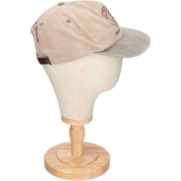 REGAL HEADWEAR 6-Panel Cap, Made in USA, One Size Fits Most unclear Beige type Vintage Second Hand