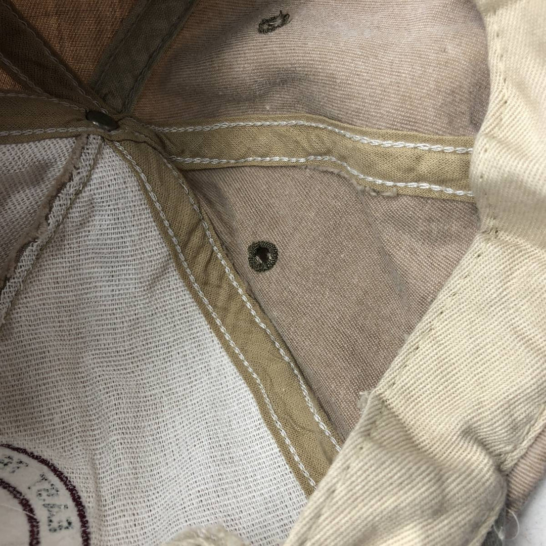 REGAL HEADWEAR 6-Panel Cap, Made in USA, One Size Fits Most unclear Beige type Vintage Second Hand