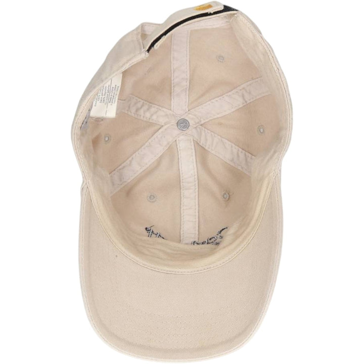 Carhartt Baseball Cap Free Size cotton Beige type Vintage Second Hand