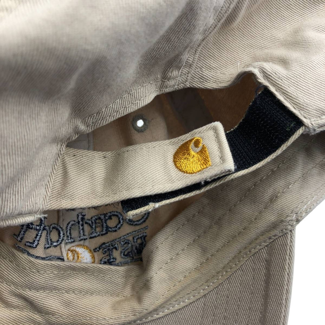 Carhartt Baseball Cap Free Size cotton Beige type Vintage Second Hand