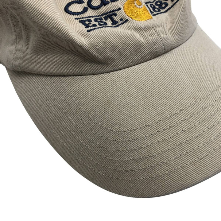 Carhartt Baseball Cap Free Size cotton Beige type Vintage Second Hand