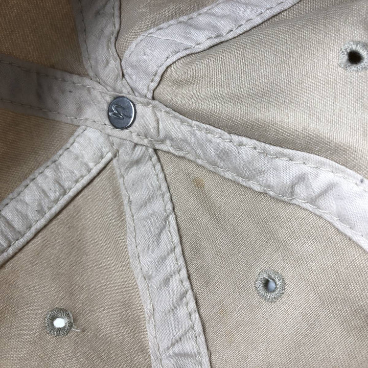 Carhartt Baseball Cap Free Size cotton Beige type Vintage Second Hand