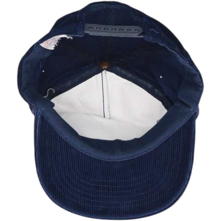 Vintage 90'S YOUNY FLOW Trucker Cap, Corduroy Cap, One Size Fits Most unclear navy blue type Vintage Second Hand