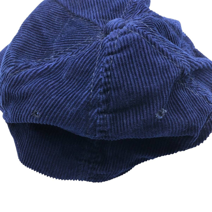Vintage 90'S YOUNY FLOW Trucker Cap, Corduroy Cap, One Size Fits Most unclear navy blue type Vintage Second Hand