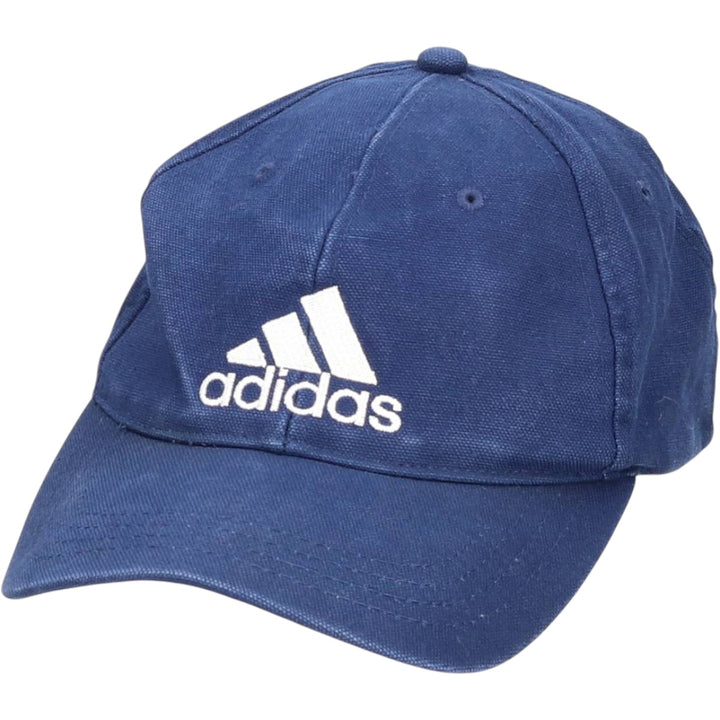 Adidas baseball cap, one size fits all cotton navy blue type Vintage Second Hand