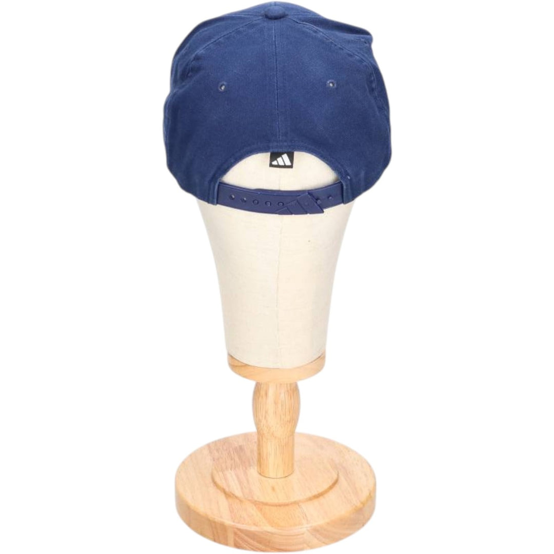 Adidas baseball cap, one size fits all cotton navy blue type Vintage Second Hand