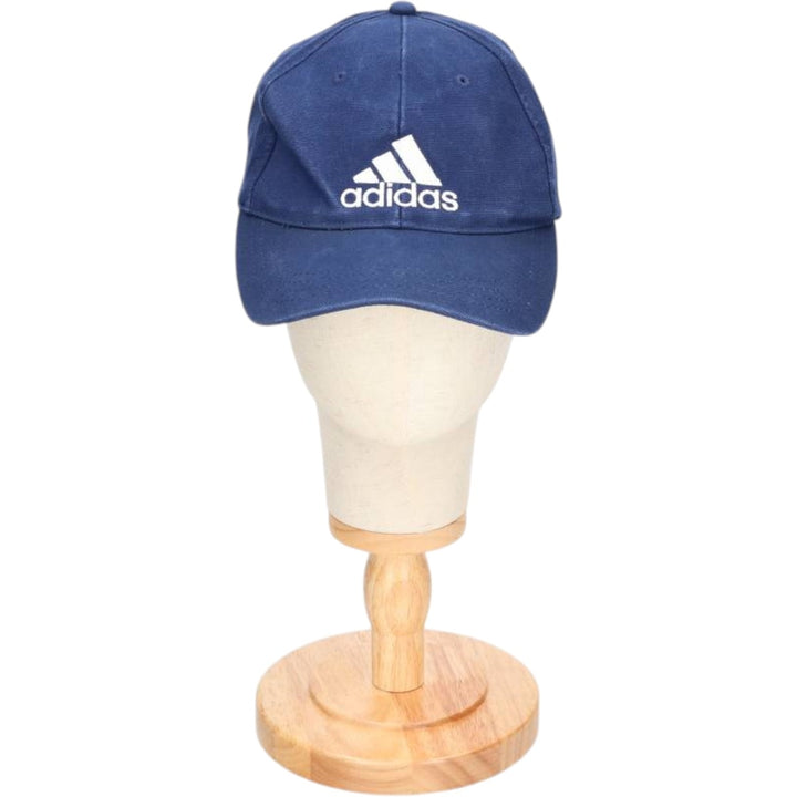 Adidas baseball cap, one size fits all cotton navy blue type Vintage Second Hand