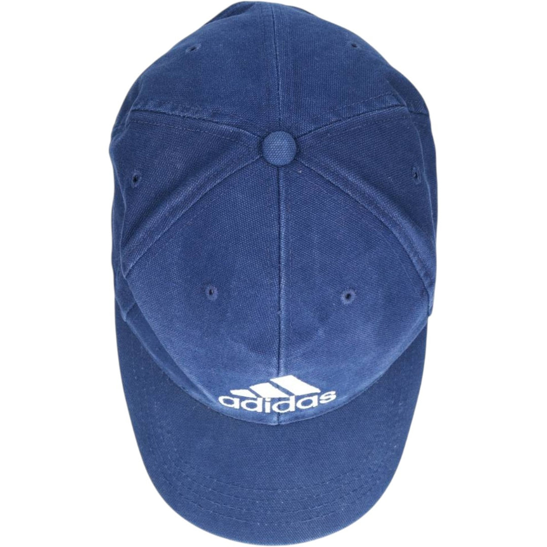 Adidas baseball cap, one size fits all cotton navy blue type Vintage Second Hand