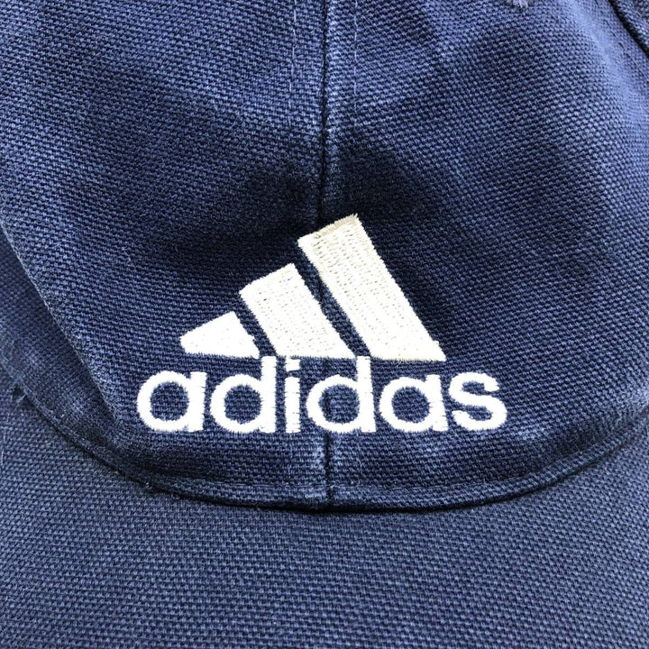 Adidas baseball cap, one size fits all cotton navy blue type Vintage Second Hand