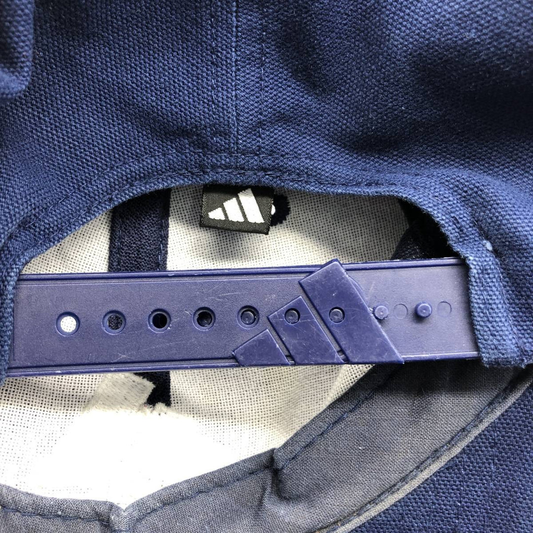 Adidas baseball cap, one size fits all cotton navy blue type Vintage Second Hand