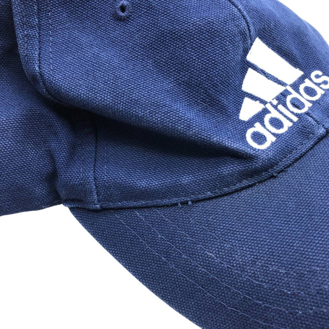 Adidas baseball cap, one size fits all cotton navy blue type Vintage Second Hand