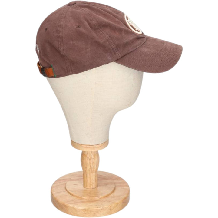 00'S Tommy Hilfiger 6-Panel Baseball Cap, One Size Fits Most cotton brown type Vintage Second Hand