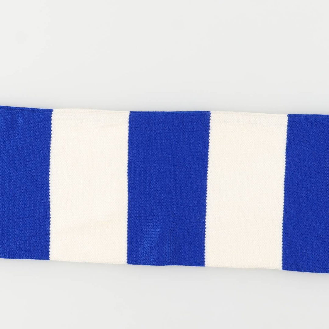 Premier League Chelsea FC Border Pattern Soccer Acrylic Scarf, Made in the UK acrylic blue type Vintage Second Hand