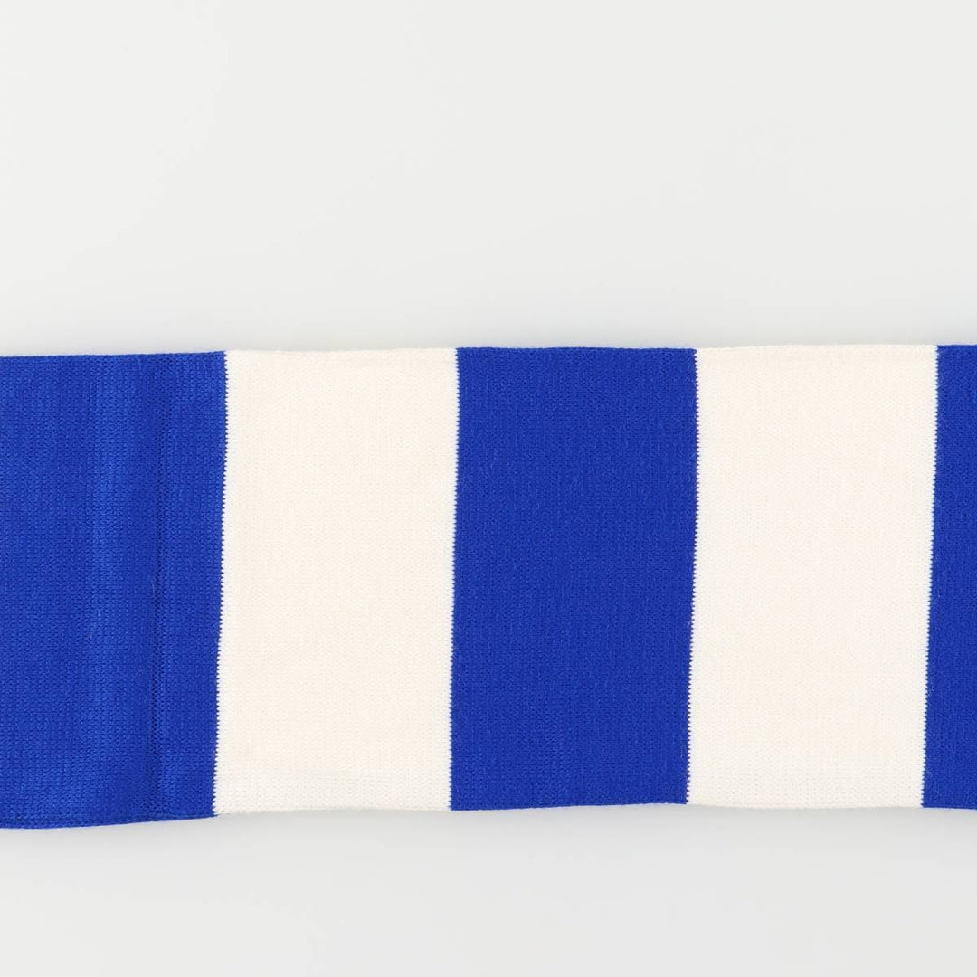 Premier League Chelsea FC Border Pattern Soccer Acrylic Scarf, Made in the UK acrylic blue type Vintage Second Hand