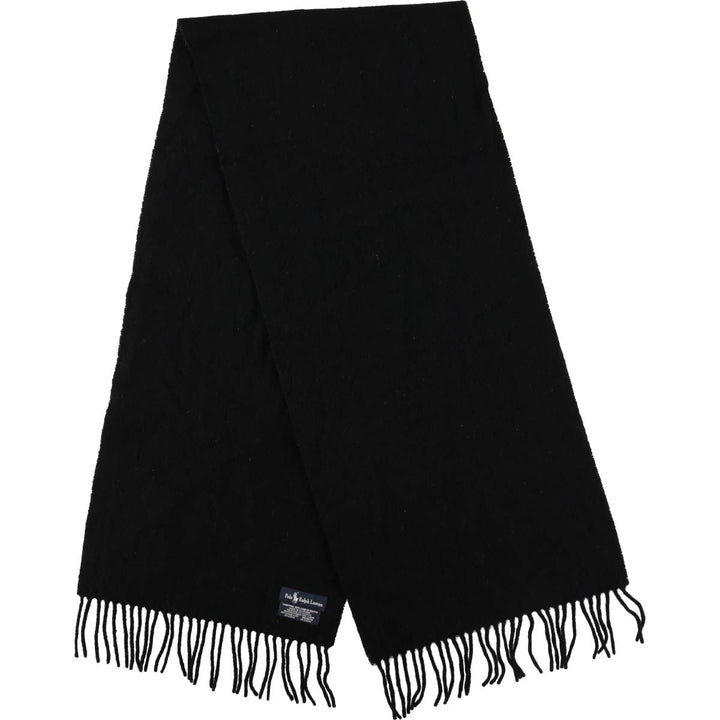 Ralph Lauren Polo Ralph Lauren wool scarf Lamb wool black type Vintage Second Hand