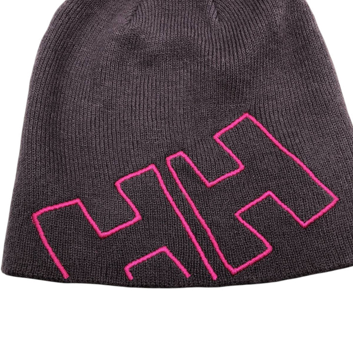 Helly Hansen knit beanie, one size fits all acrylic purple type Vintage Second Hand
