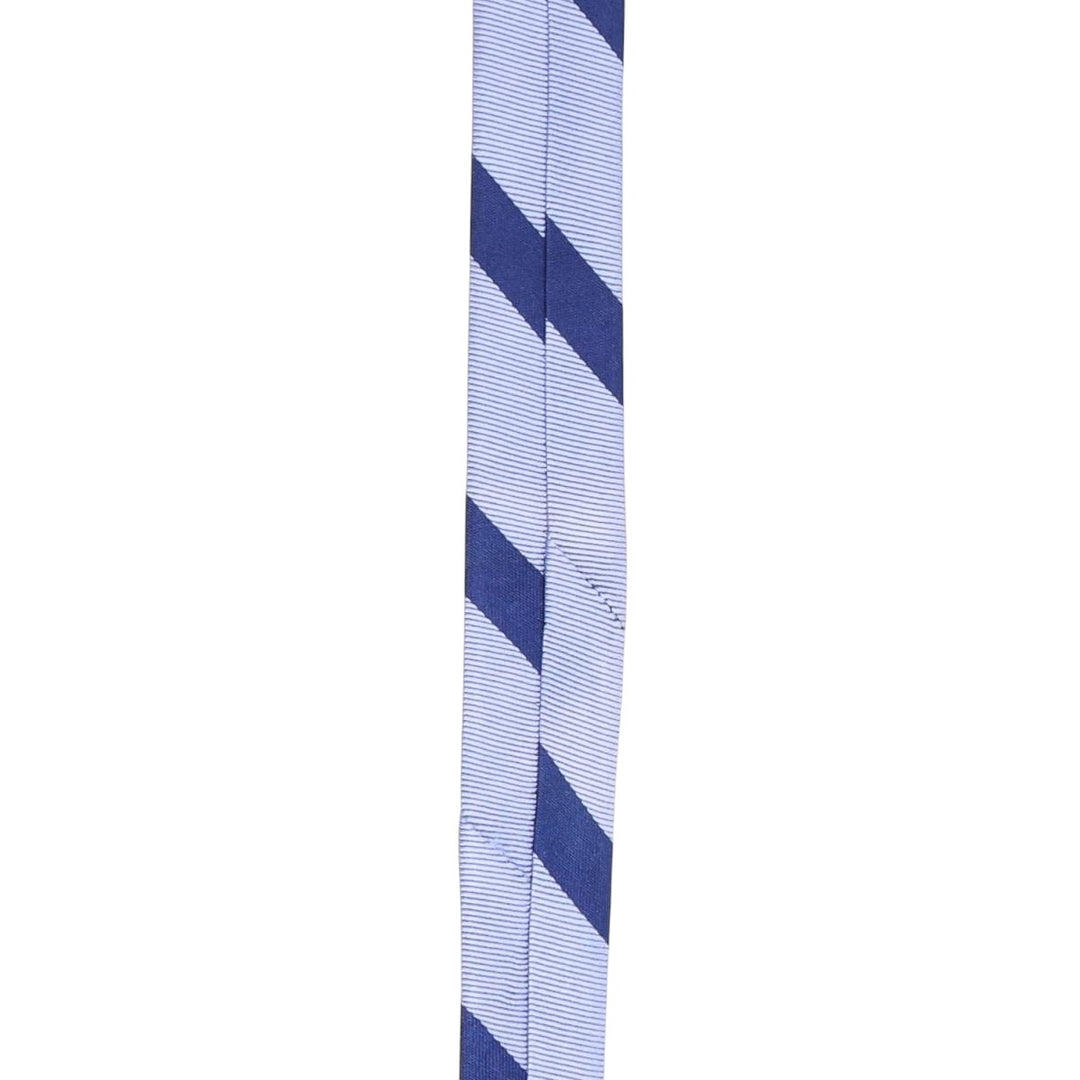 Ralph Lauren Lauren Stripe Pattern Tie Made in USA silk blue type Vintage Second Hand