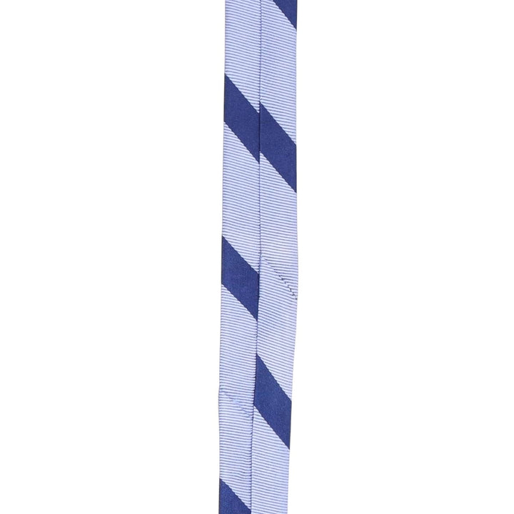 Ralph Lauren Lauren Stripe Pattern Tie Made in USA silk blue type Vintage Second Hand