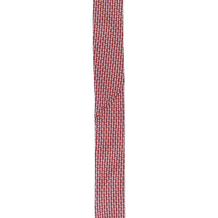 Yves Saint Laurent all-over print tie silk red type Vintage Second Hand