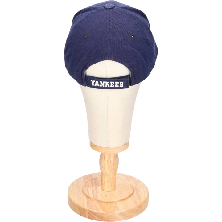 Vintage 90'S Puma New York Yankees Baseball Cap, 6-Panel, One Size Fits All acrylic navy blue type Vintage Second Hand