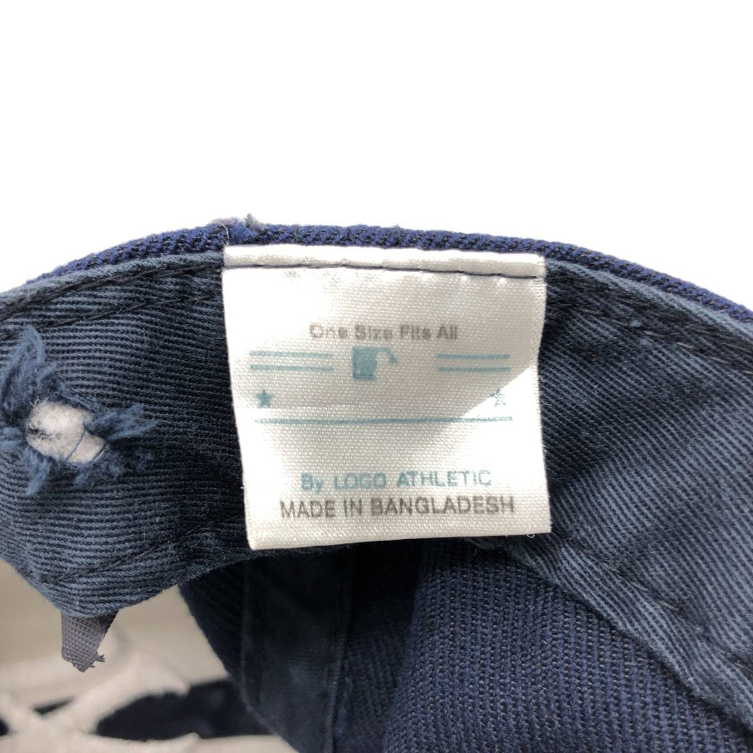 Vintage 90'S Puma New York Yankees Baseball Cap, 6-Panel, One Size Fits All acrylic navy blue type Vintage Second Hand