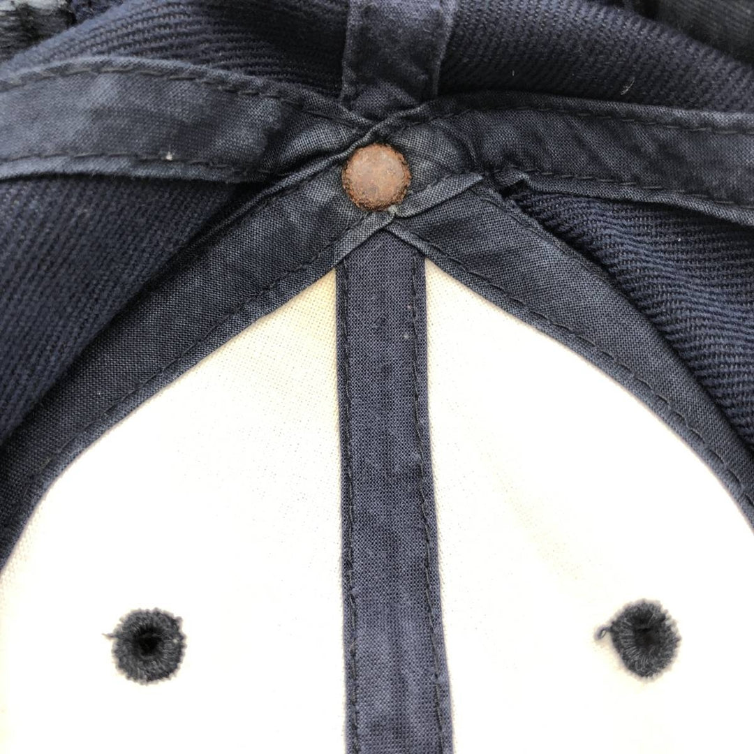 Vintage 90'S Puma New York Yankees Baseball Cap, 6-Panel, One Size Fits All acrylic navy blue type Vintage Second Hand