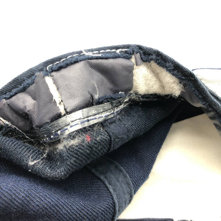 Vintage 90'S Puma New York Yankees Baseball Cap, 6-Panel, One Size Fits All acrylic navy blue type Vintage Second Hand