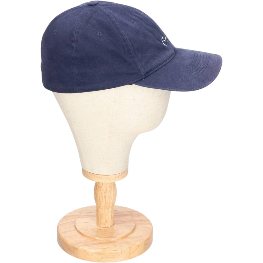 Nike Baseball Cap, 6-Panel Cap, One Size Fits Most cotton navy blue type Vintage Second Hand