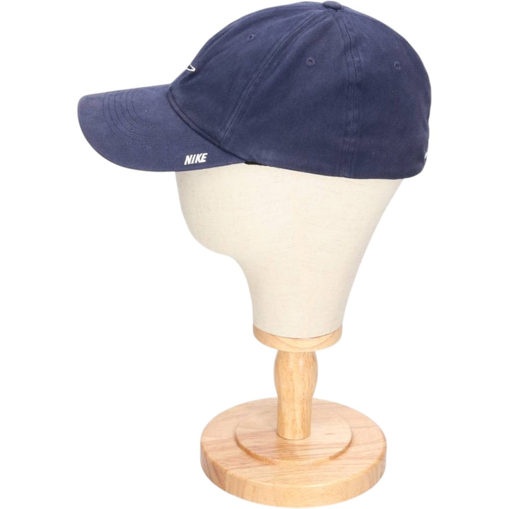 Nike Baseball Cap, 6-Panel Cap, One Size Fits Most cotton navy blue type Vintage Second Hand