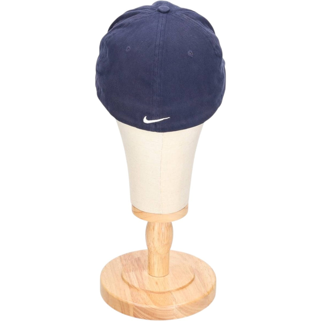 Nike Baseball Cap, 6-Panel Cap, One Size Fits Most cotton navy blue type Vintage Second Hand