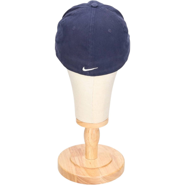 Nike Baseball Cap, 6-Panel Cap, One Size Fits Most cotton navy blue type Vintage Second Hand
