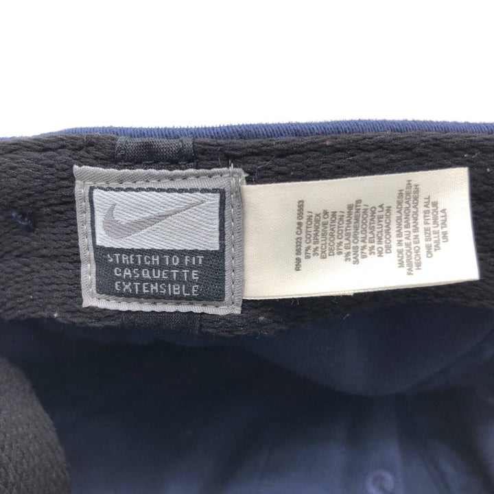 Nike Baseball Cap, 6-Panel Cap, One Size Fits Most cotton navy blue type Vintage Second Hand
