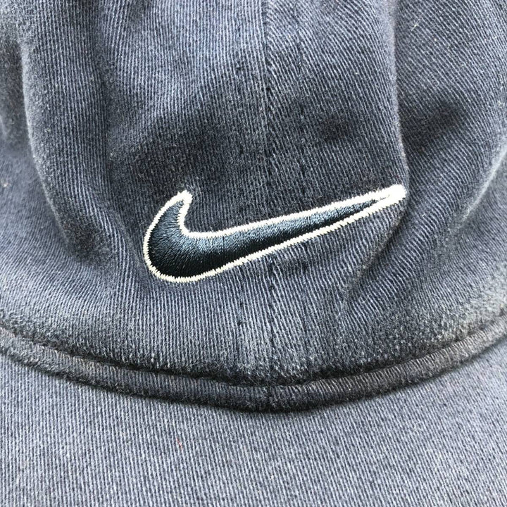 Nike Baseball Cap, 6-Panel Cap, One Size Fits Most cotton navy blue type Vintage Second Hand