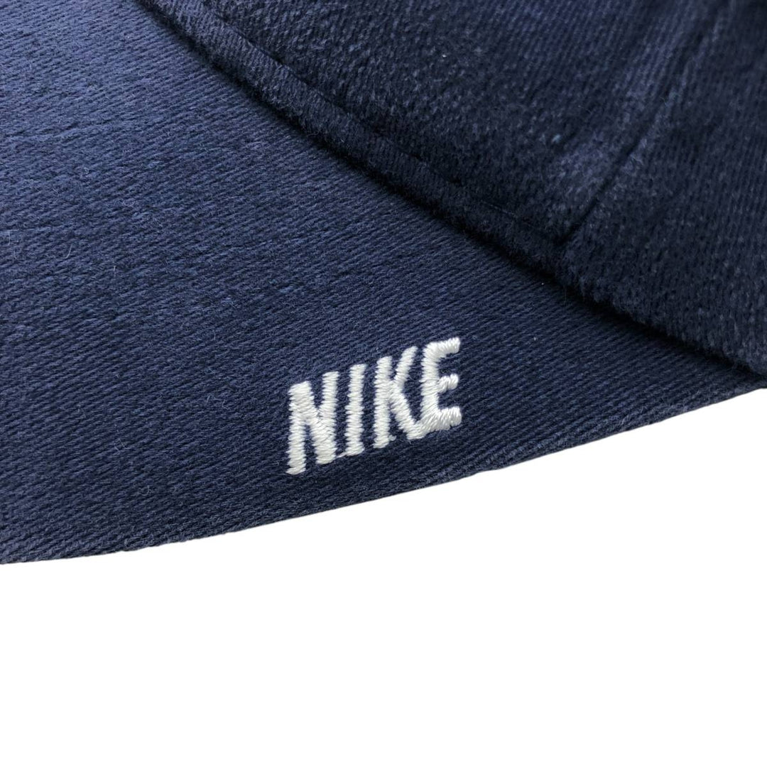 Nike Baseball Cap, 6-Panel Cap, One Size Fits Most cotton navy blue type Vintage Second Hand