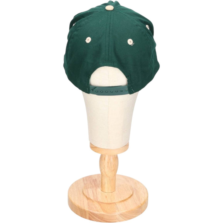 Otto Two-Tone Baseball Cap, 6-Panel, One Size Fits Most polyester Green type dark green Vintage Second Hand