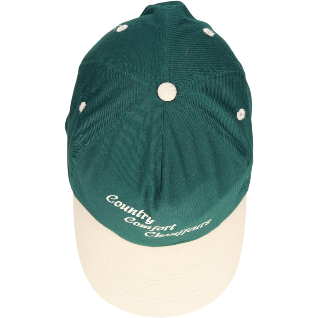 Otto Two-Tone Baseball Cap, 6-Panel, One Size Fits Most polyester Green type dark green Vintage Second Hand